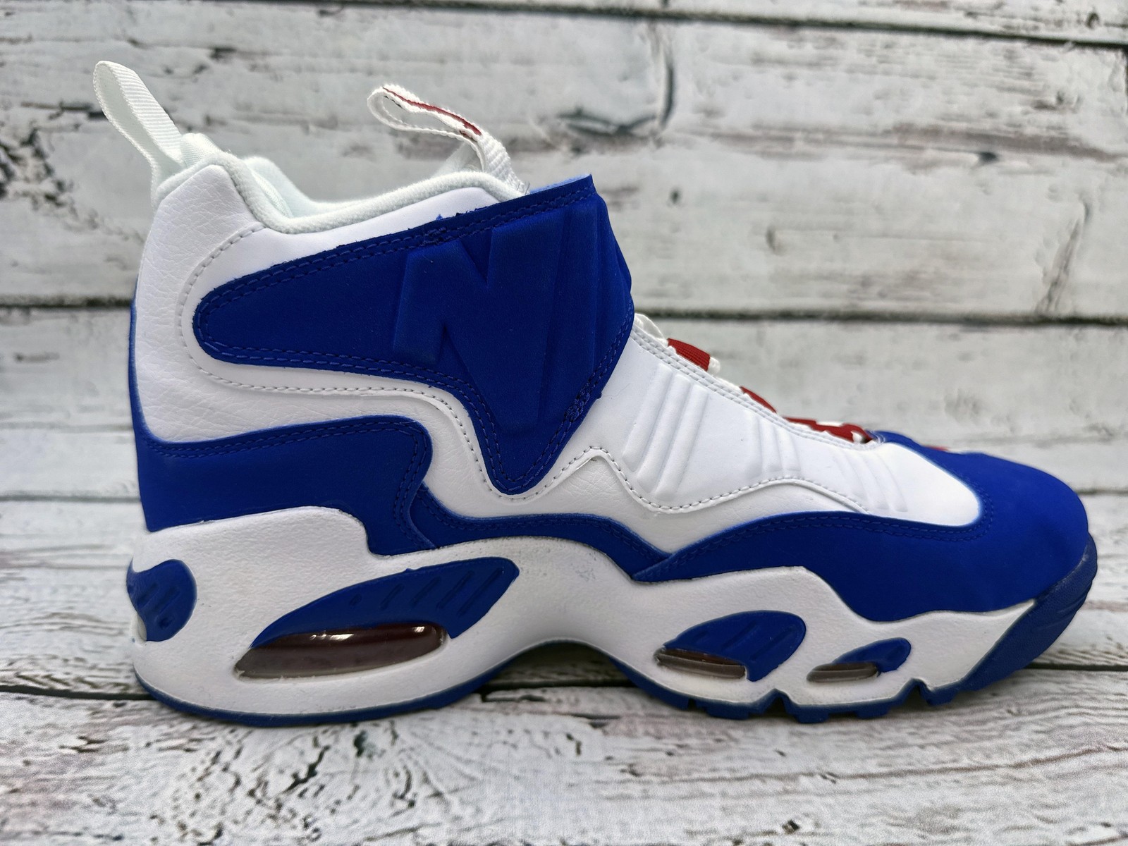 Nike Air Griffey Max 1 Shoes Youth Size 7Y White Blue Red DX3724-100