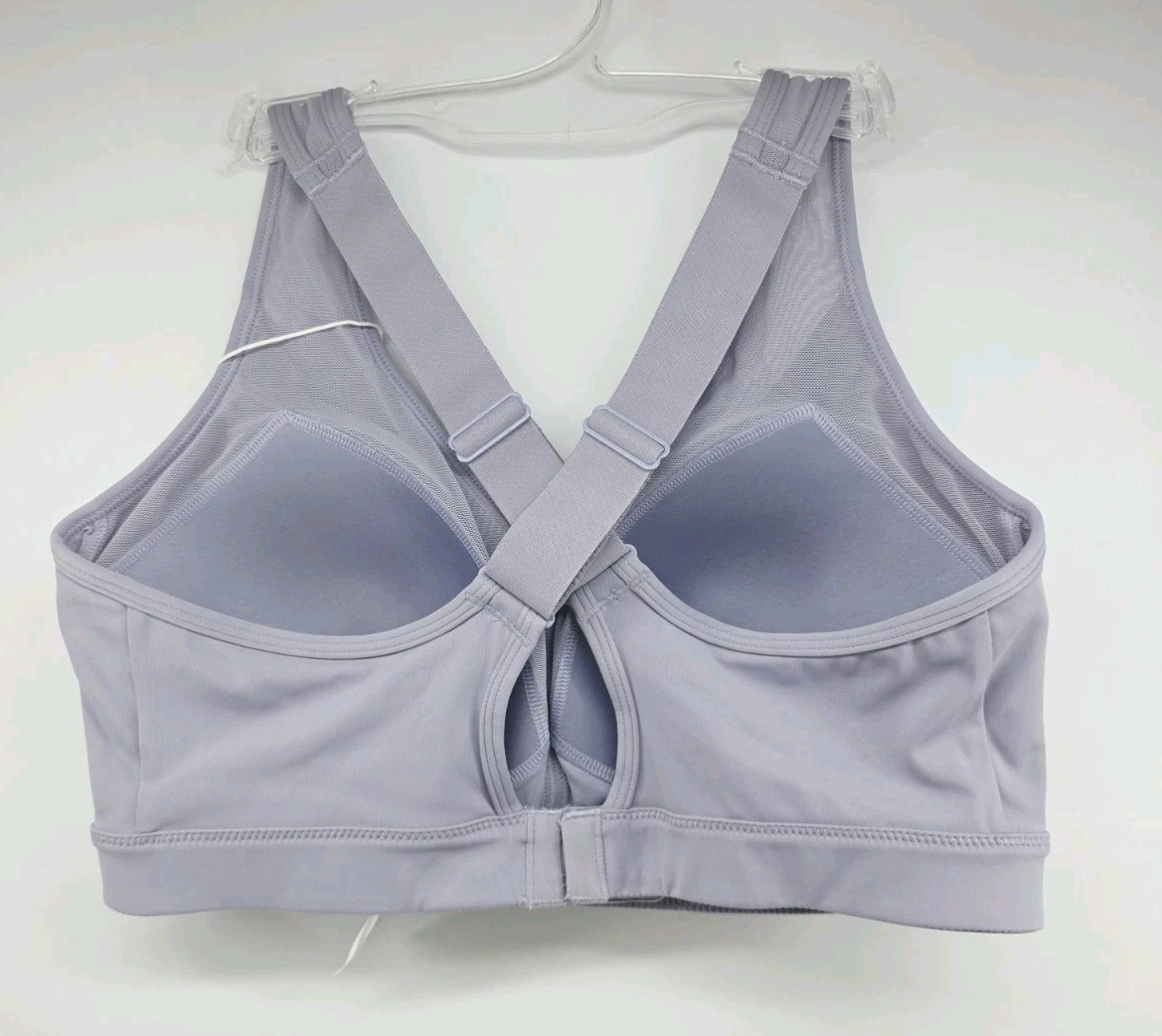 Yvette Ladies Sports Bra Size LARGE+/ LAVENDER Art No. E100325A01