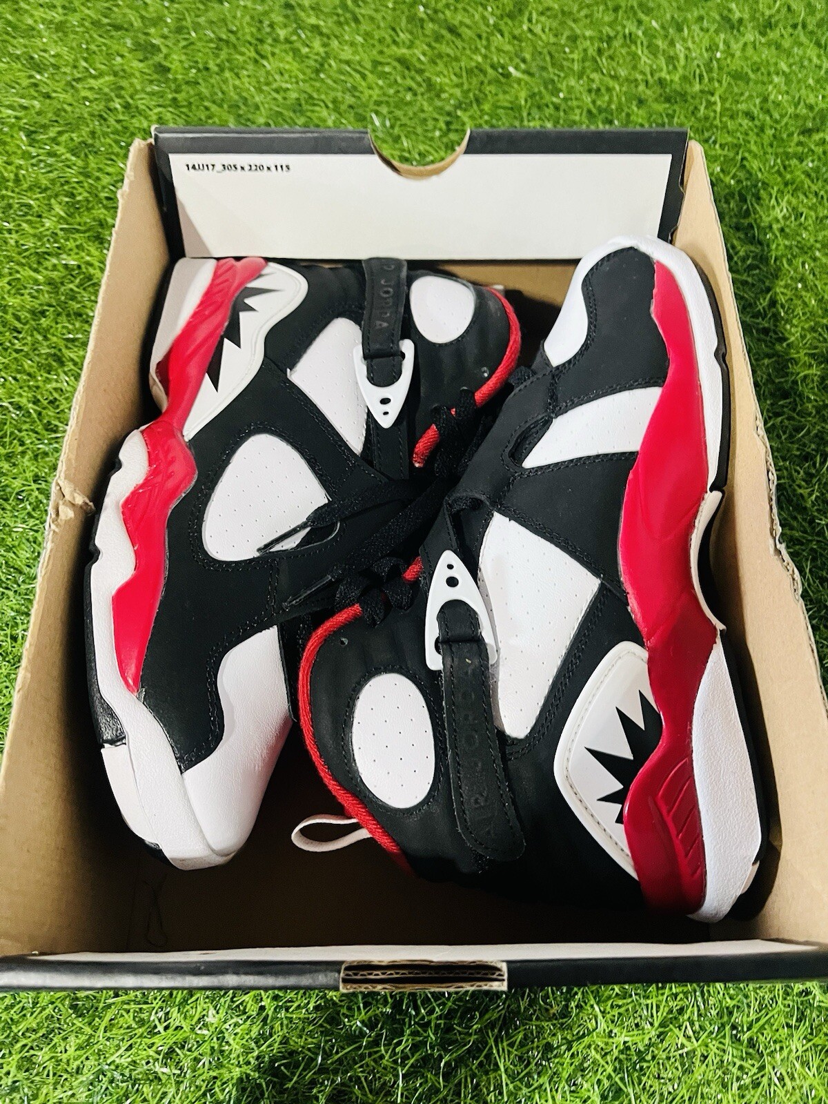 Nike Air Jordan 8 Retro Paprika Black GS Sizes Nike By You DO8731-601