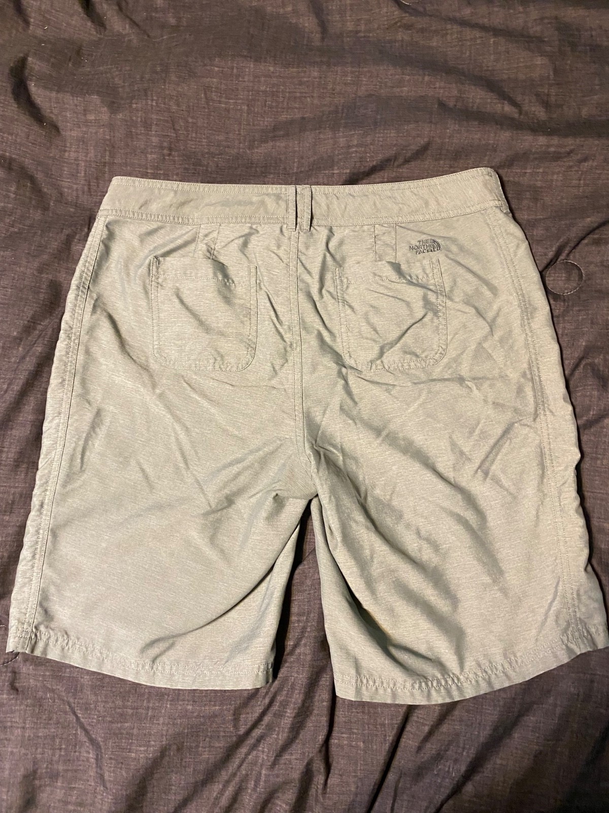 North Face Horizon 2.0 Roll Up Womens SZ 10 Gray Nylon Blend Hiking Shorts