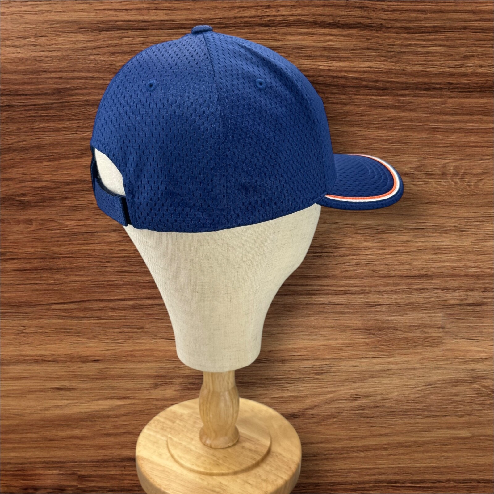Flexfit Tech 110 One Ten Navy Blue Hat Sample Yupoong Patent Snapback Cap