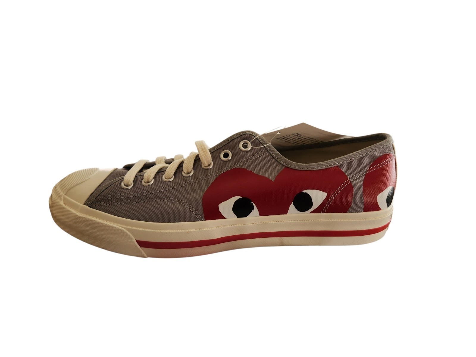 Comme des Garçons Play x Jack Purcell Drizzle Red Size 8M (9.5W)