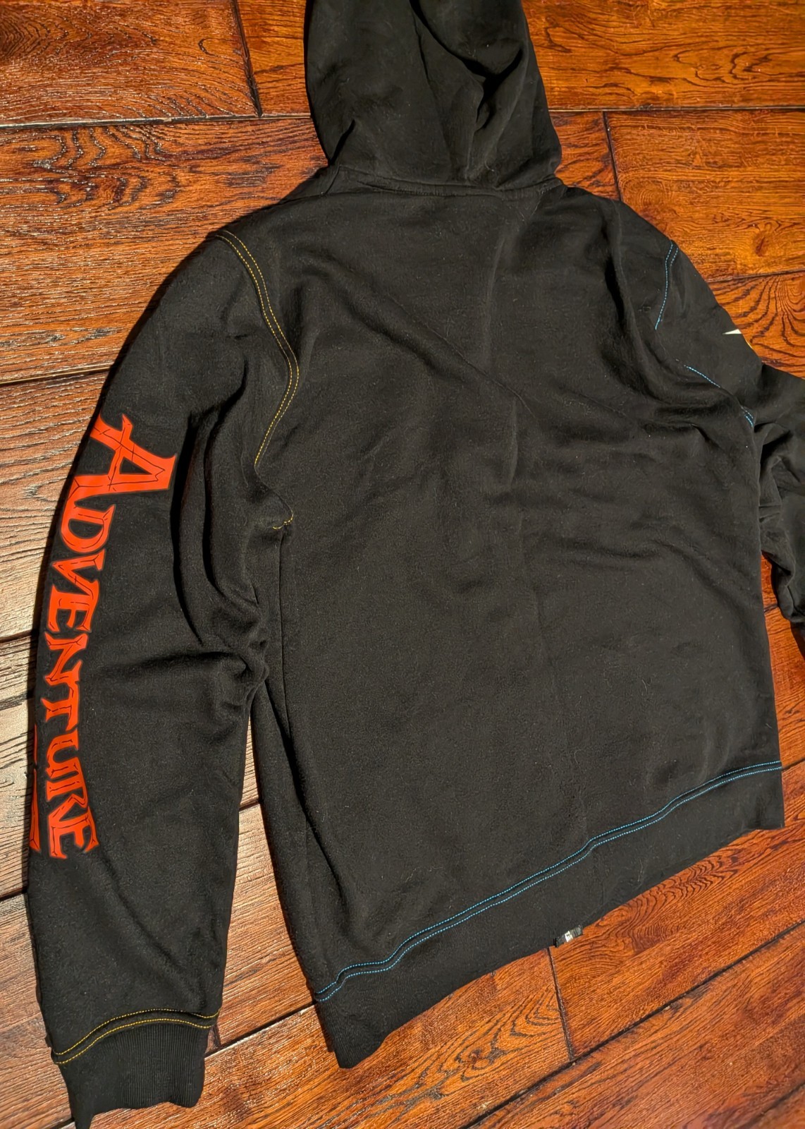 Adventure Time Cartoon Network Hot Topic Full Zip Hoodie Sweatshirt Men’s XL