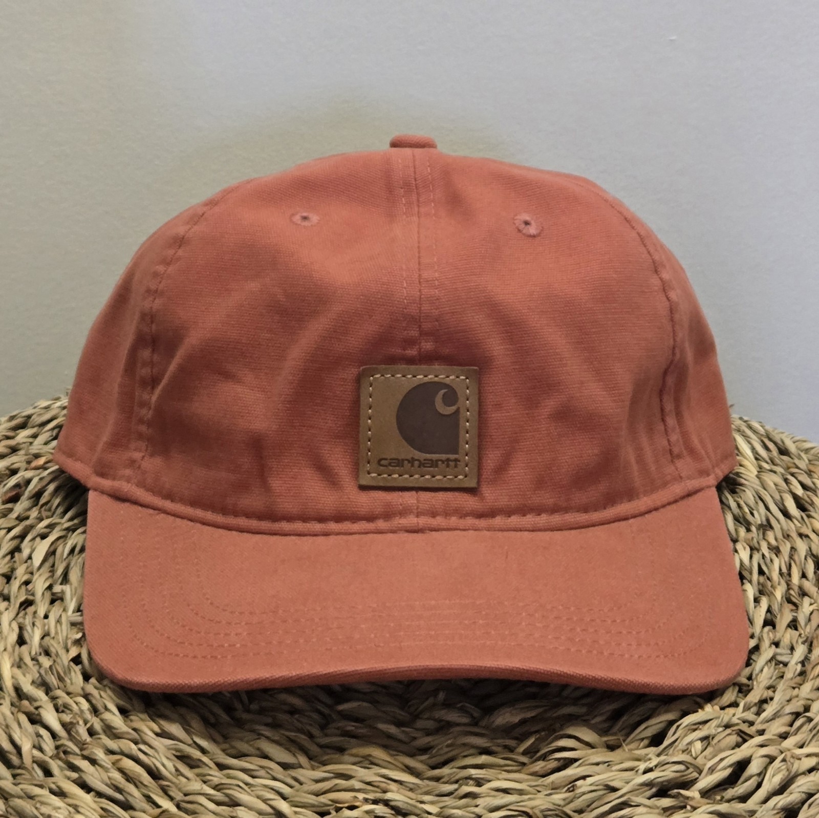 Carhartt Men’s Canvas Cap Closeout. OS Terracotta