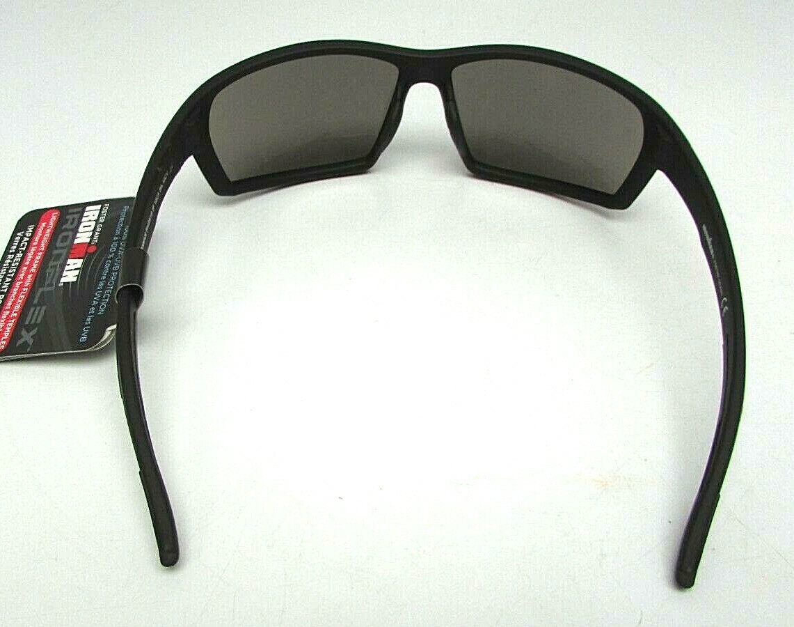 Foster Grant IronMan IF 1805 BLK Black Sunglasses NEW See Description 100% UV
