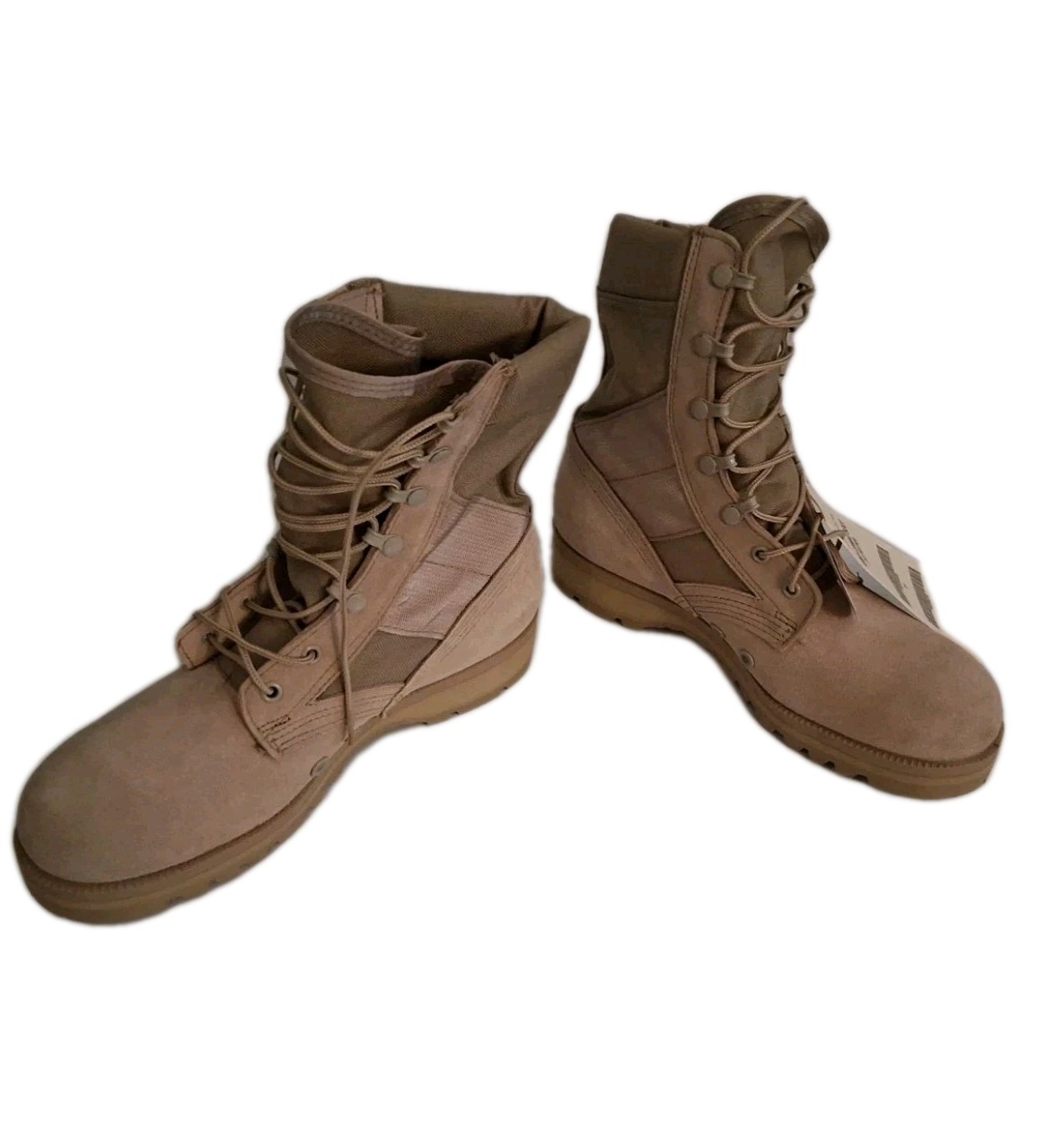 NEW McRae Army Combat Boots Hot Weather, Size 8R NSN 8430-01-514-5083