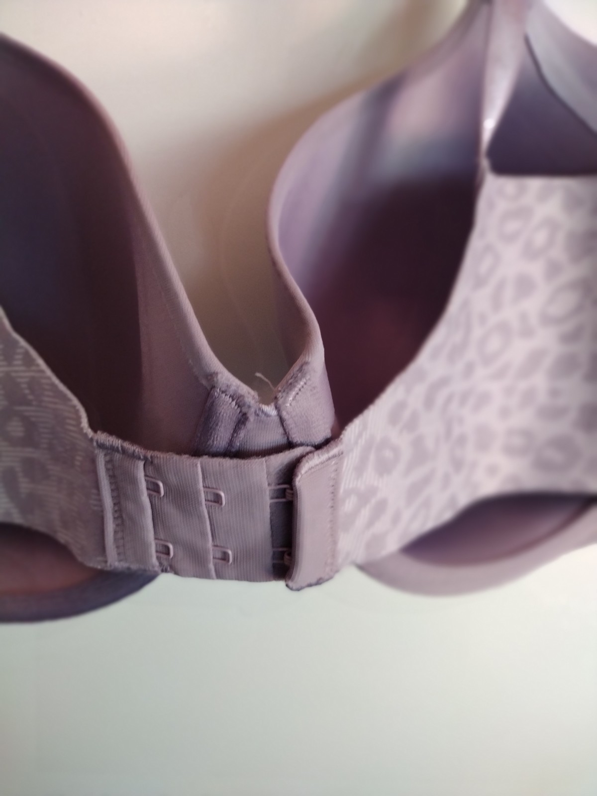 Warners Bra 36D MAUVE Full Coverage RB5781A No Side Effects Convertible Straps