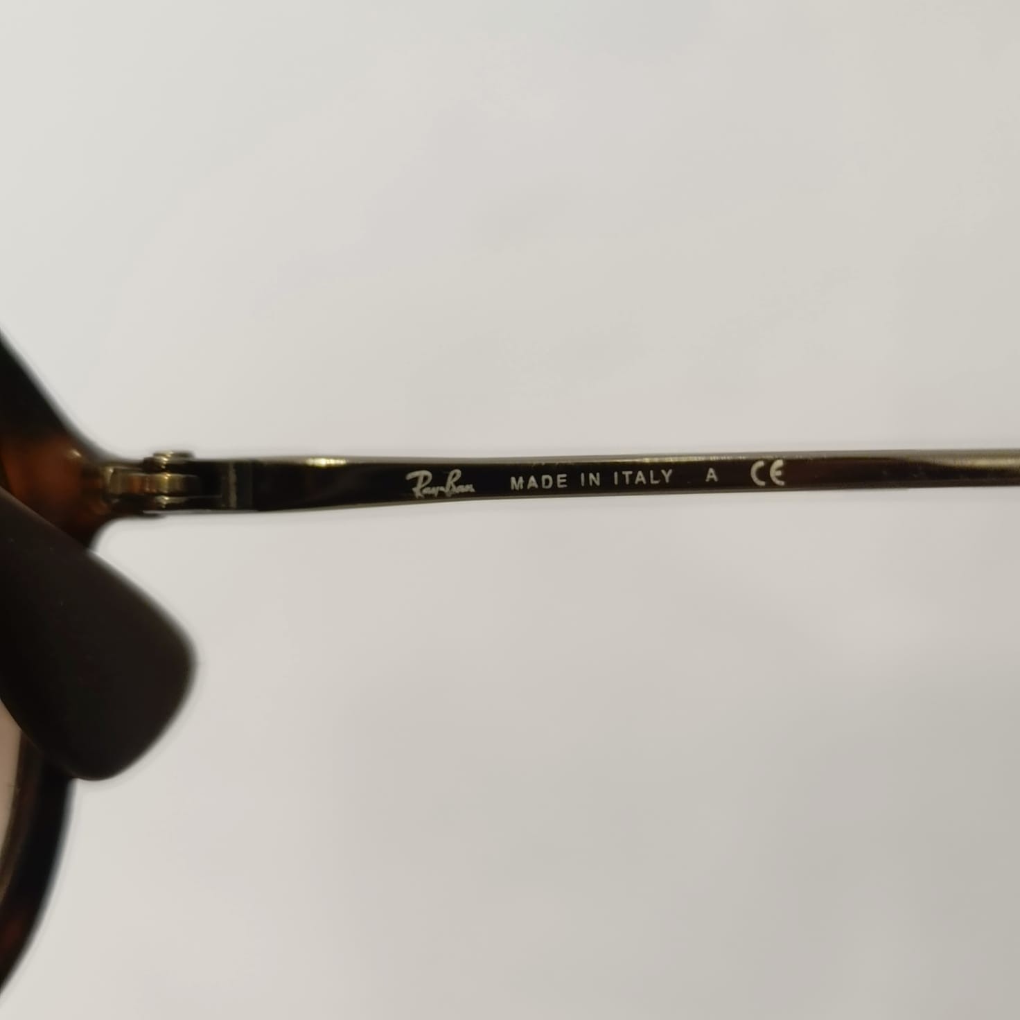 ​Ray-Ban Alex RB 4201 865/13 Tortoise Sunglasses – Frame Only / Lens Peeling