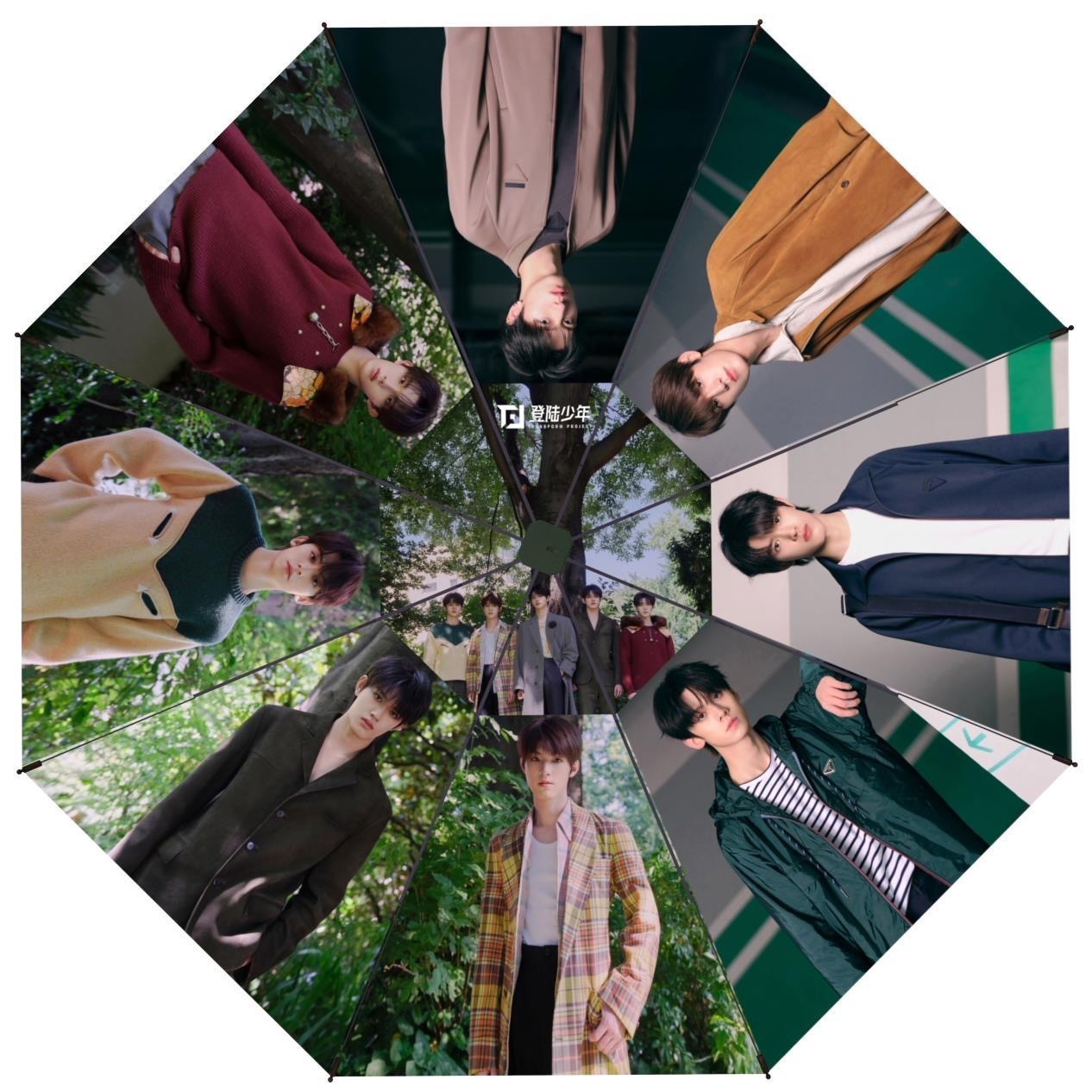 K-Pop Boy Band TOP “Land on the Star” Fan Gift: Fully Automatic Umbrella