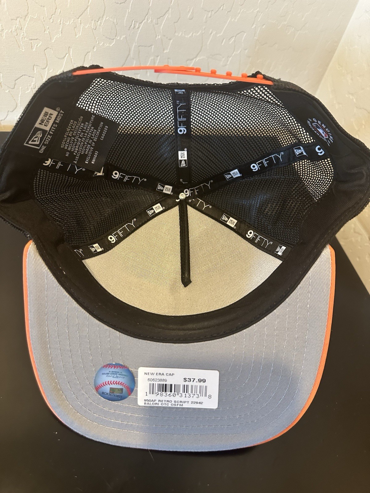 Baltimore Orioles Retro Script 9FIFTY A-Frame Trucker