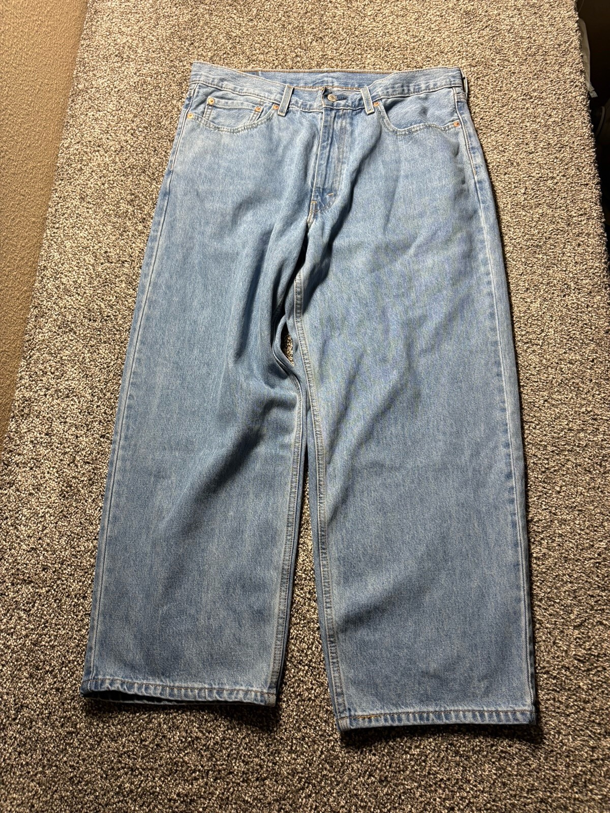Levi’s 578 Baggy Fit Jeans Mens 36×30 Blue Denim Loose Wide Leg