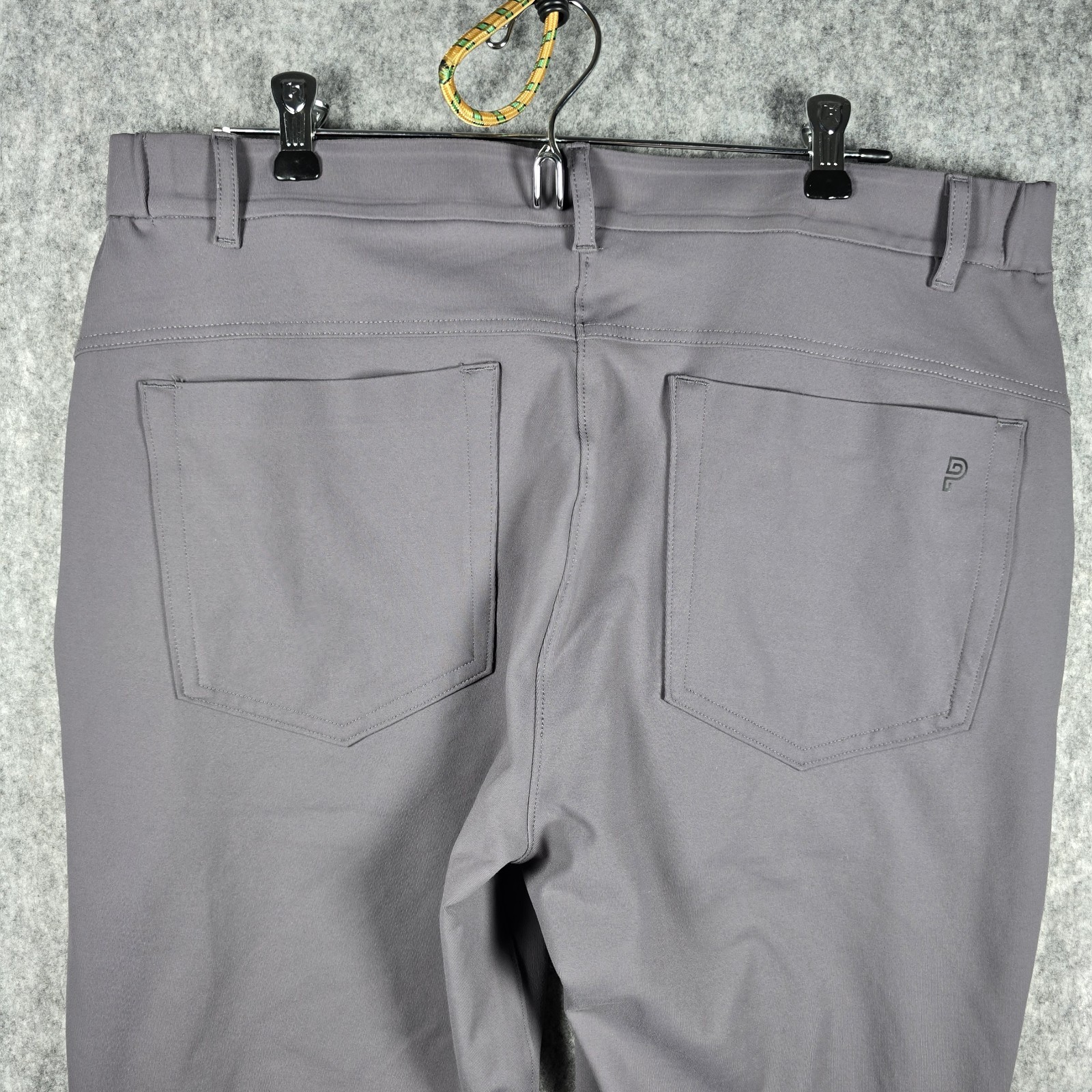 Public Rec Pants Mens 33×28.5 Gray Dealmaker Workday Five Pocket Chino Preppy