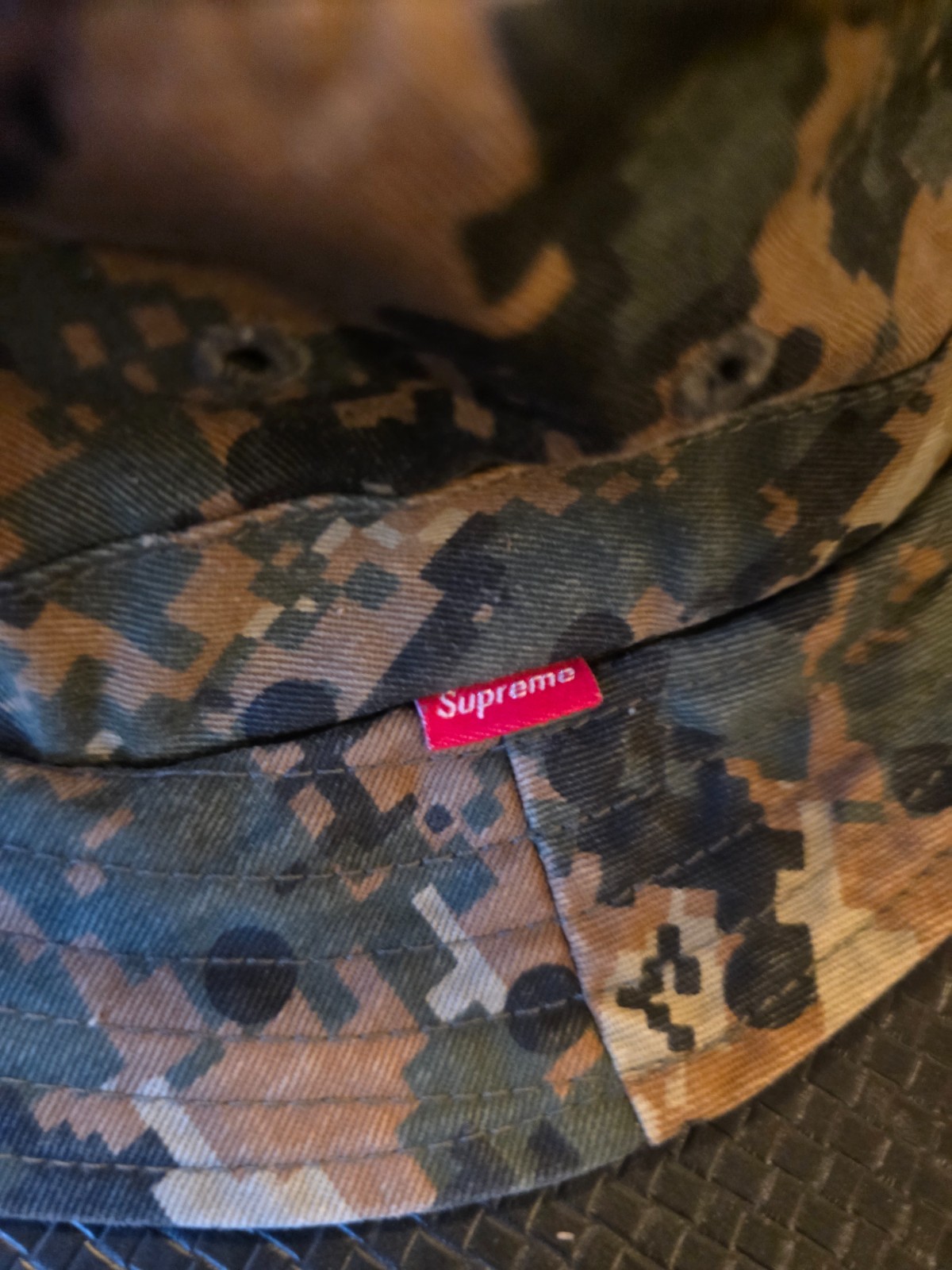 Supreme Comme Des Garcons Bucket Hat CDG Digi Camo Size S/M