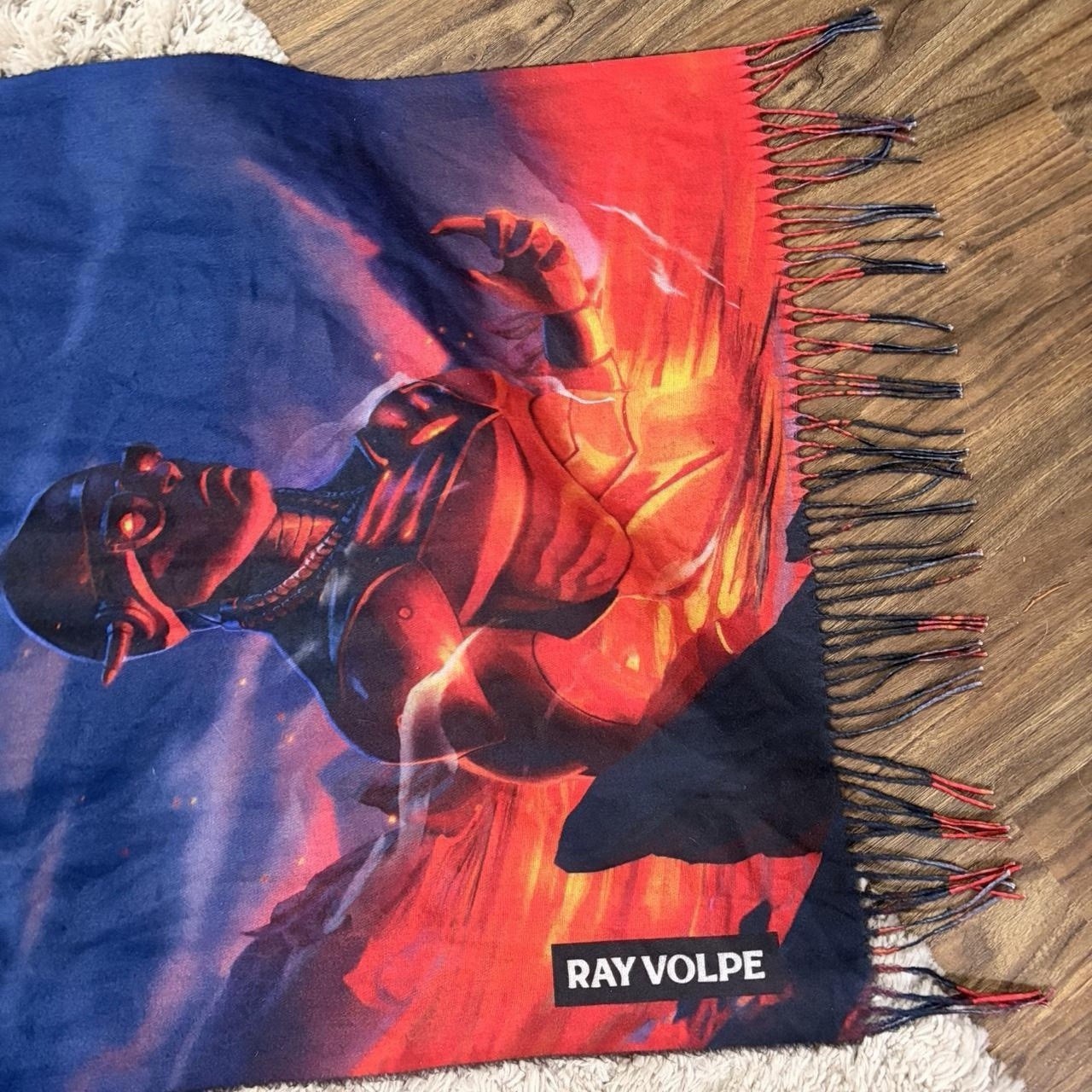 Ray Volpe Eat Sleep Rage Pashmina 2023 Concert Merchandise 72 x 28 Inches Rave