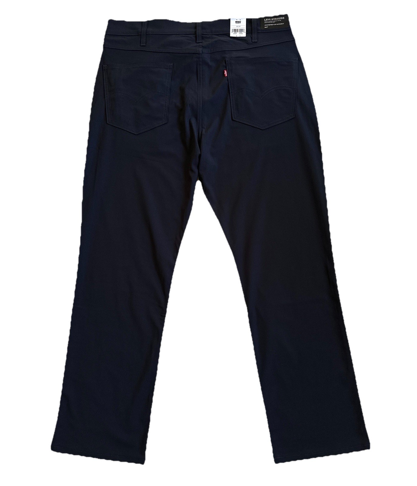 Levi’s Men’s 514 Straight Tech Pants, Navy Blue