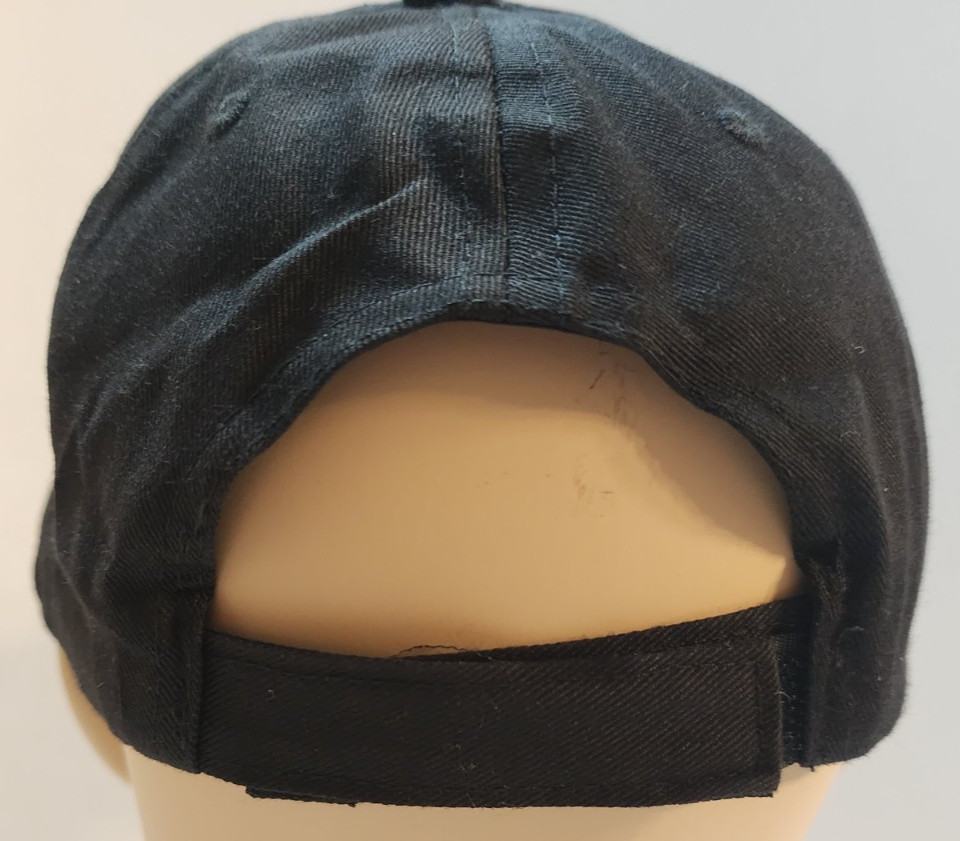 NASA N A S A Logo Adjustable Black Hat Baseball Cap Outer Space Astronaut New