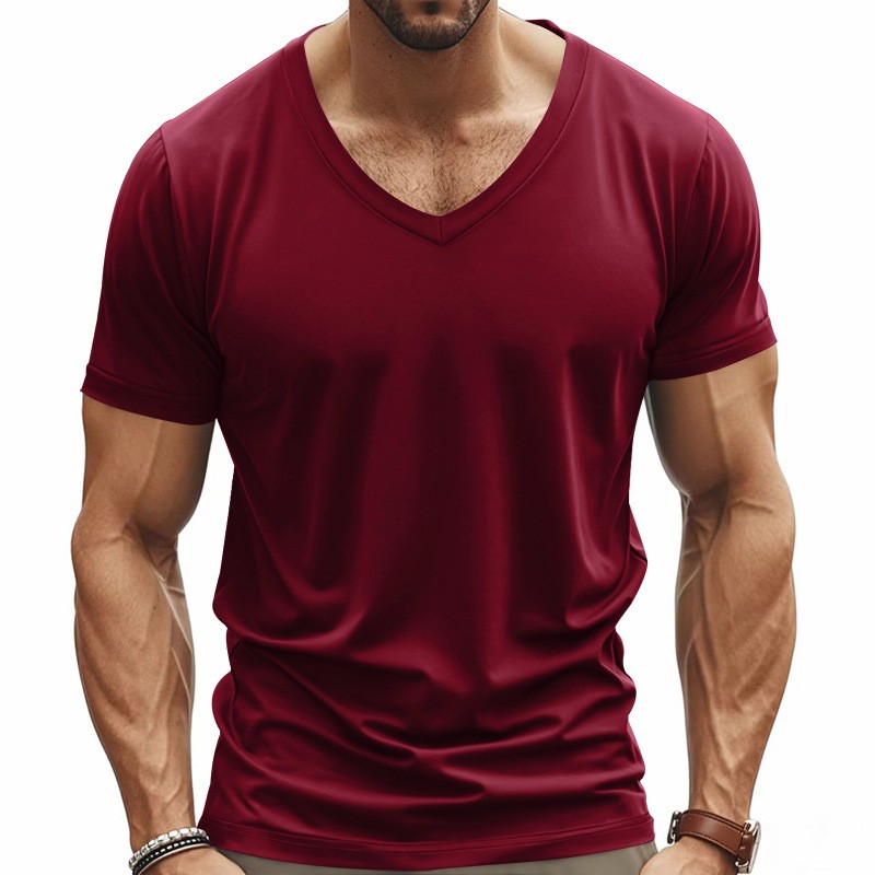 Summer American Style Quick Dry Breathable Men T-Shirt