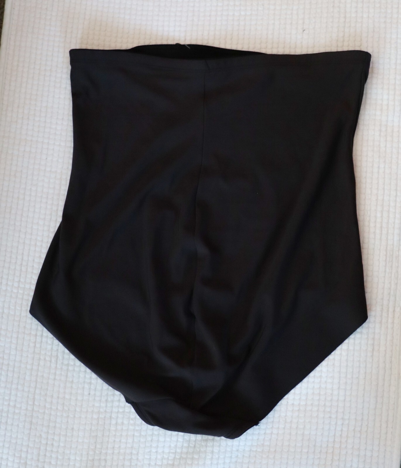 TC Fine Intimates Black Tummy Smooth Control Womens Plus Size 4X Hi-Waist Brief