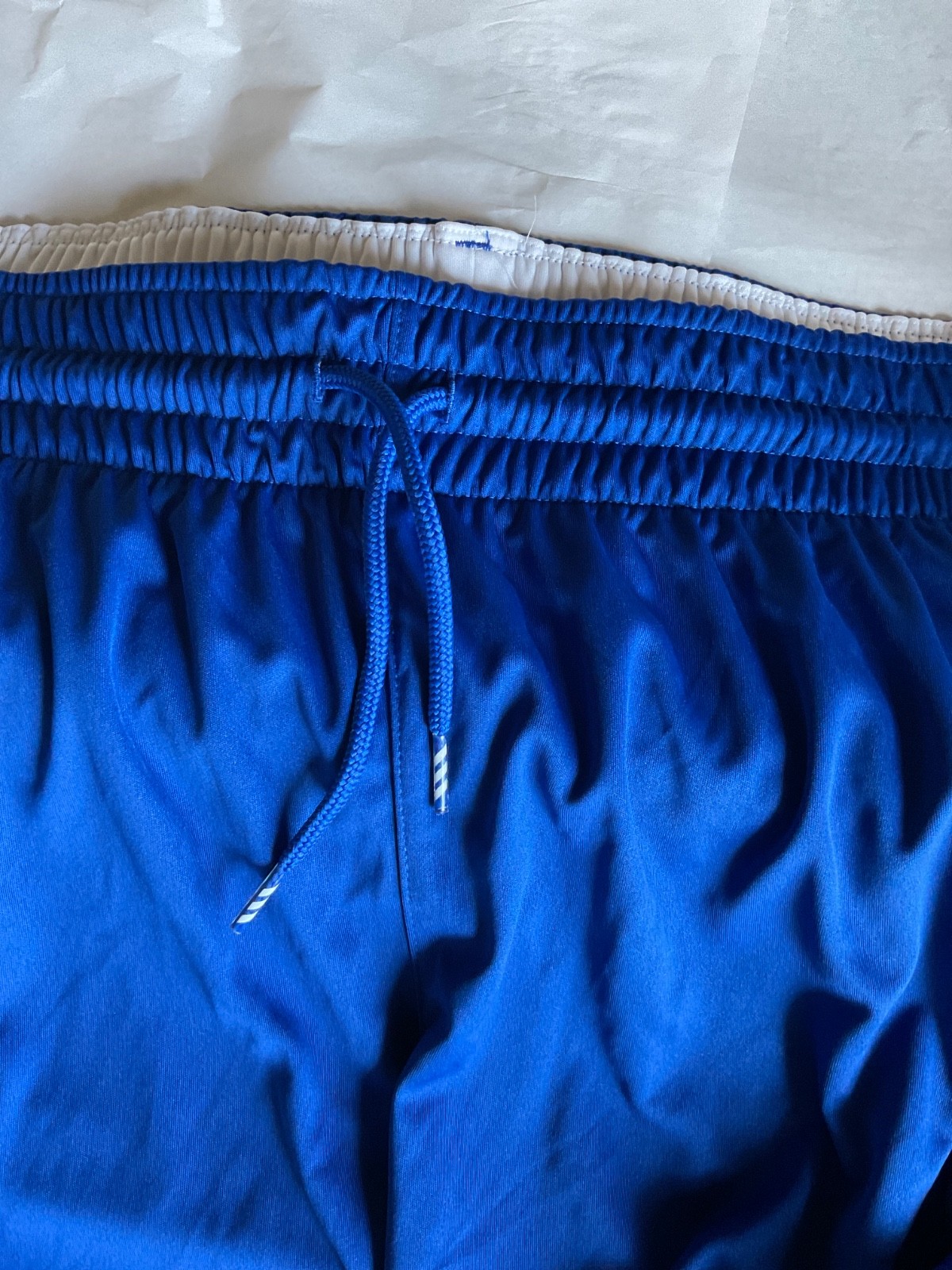 Adidas Pro Madness Short Polyester Royal Blue New Men 4XL 9 In Inseam Basketball