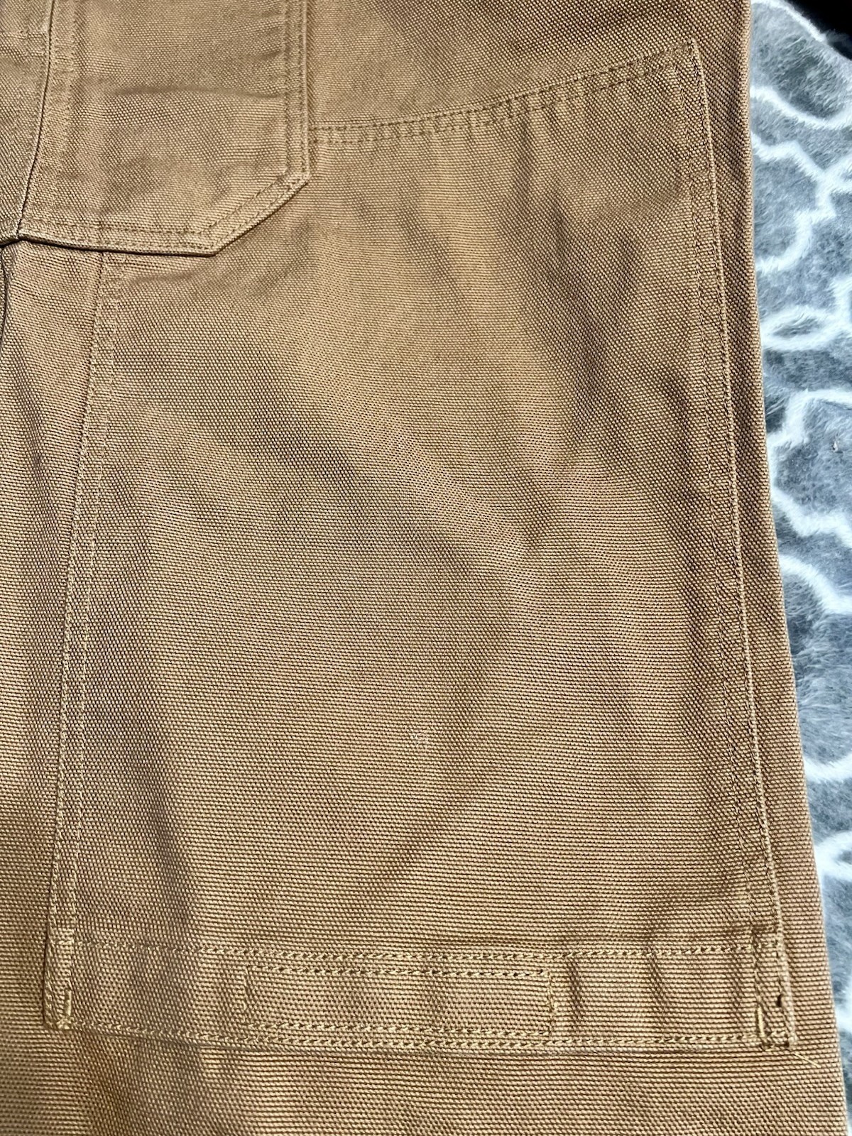Duluth Trading Fire Hose Ultimate Cargo Work Mens Pants 42 Reinforced Knee Brown