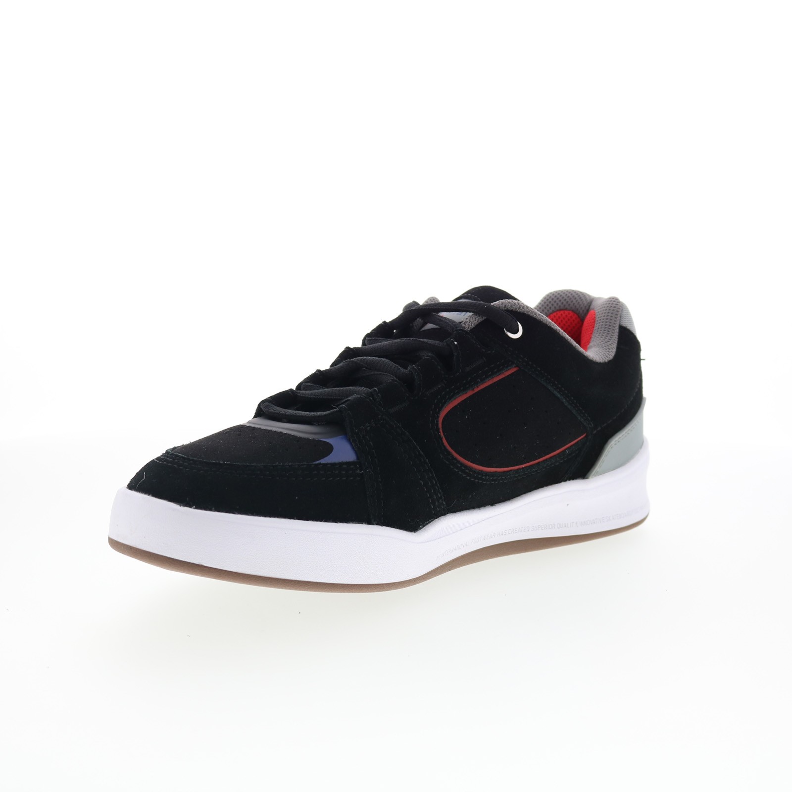 ES Accel Fit 5101000214001 Mens Black Suede Skate Inspired Sneakers Shoes