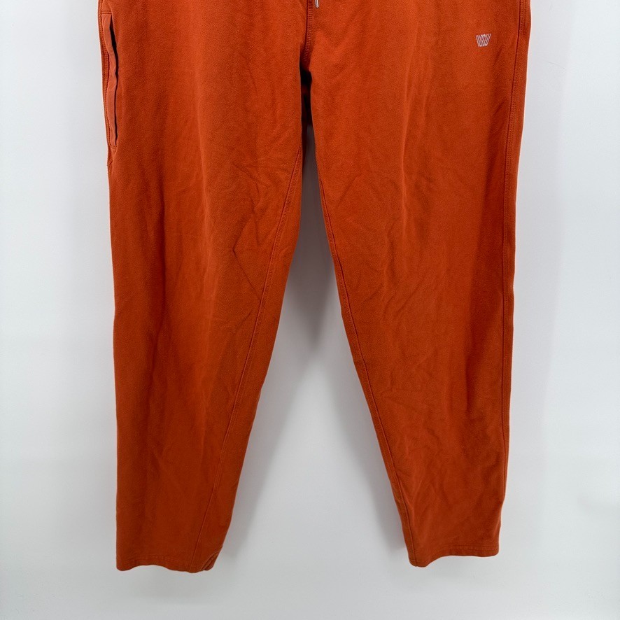 Mack Weldon Ace Daily Wear Joggers Sweatpants Orange Mens XL Stretch Drawstring