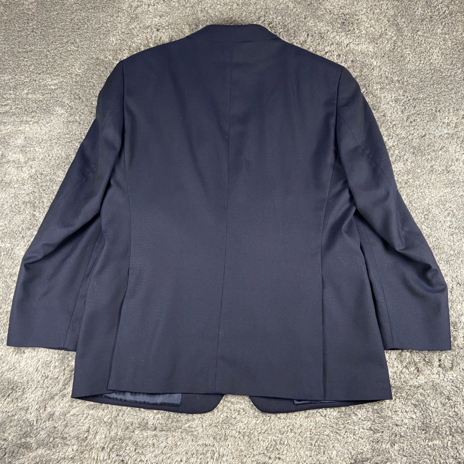 Joseph Abboud Heritage Blazer Mens 46R Navy Blue Reda Italian Fabric Wool Jacket