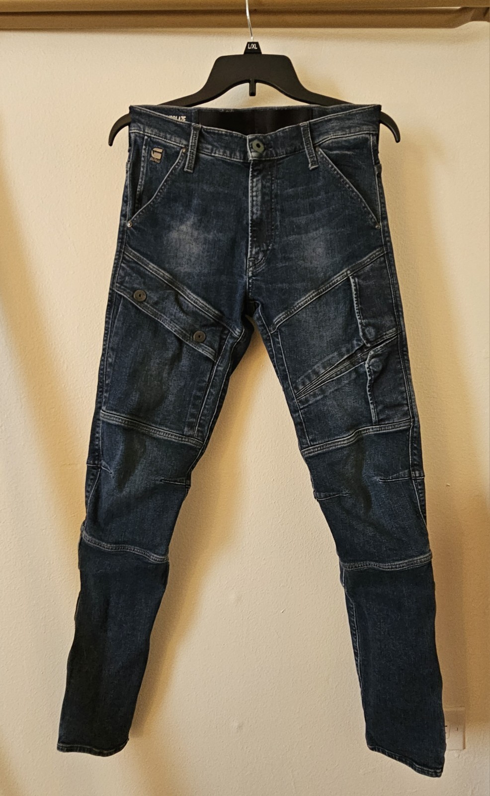 G-STAR RAW Airblaze 3D Skinny Jeans Men Size 30×32 Blue Denim