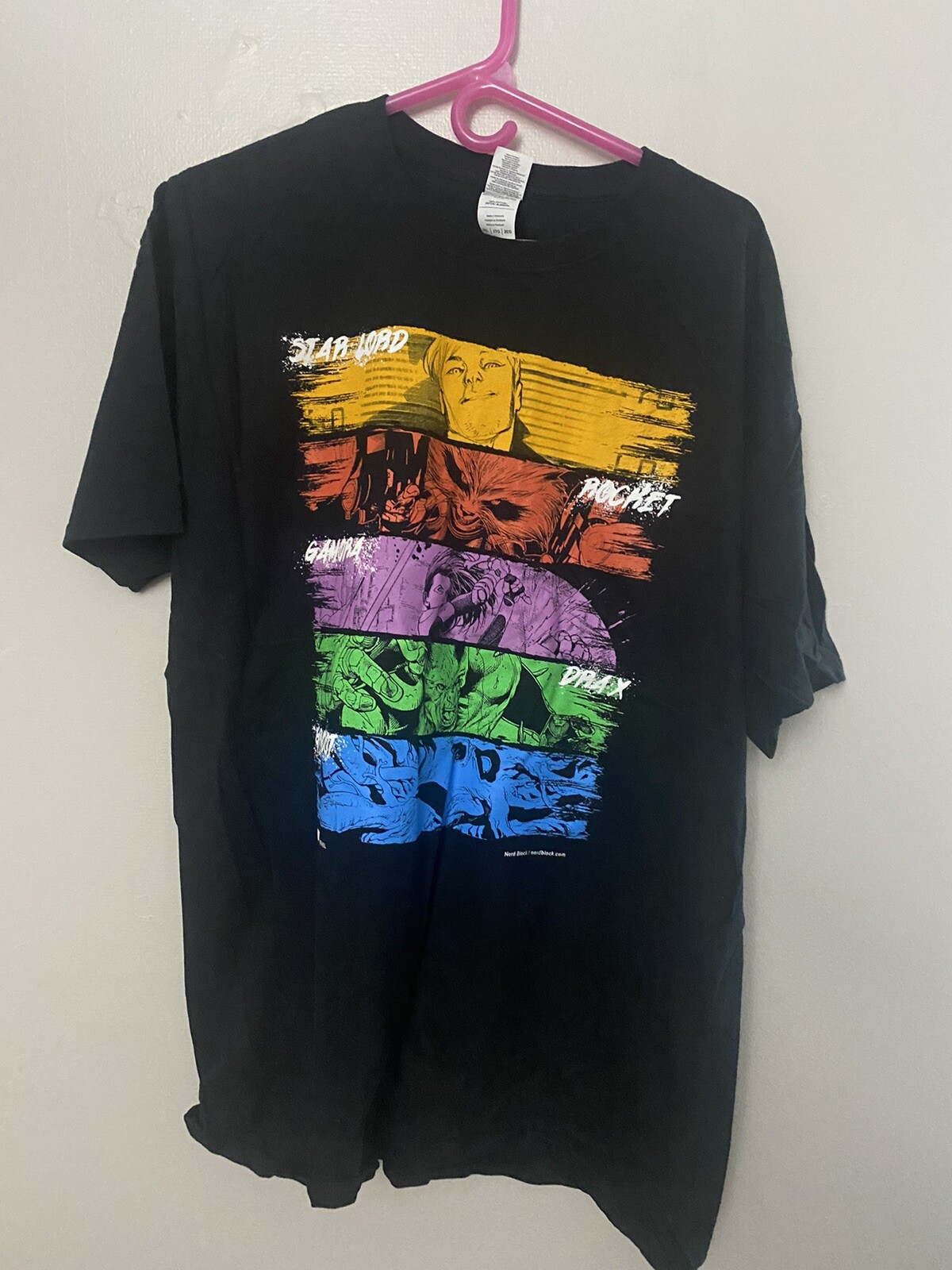 Guardians Of The Galaxy Shirt Size 2XL Hanger Not Included
