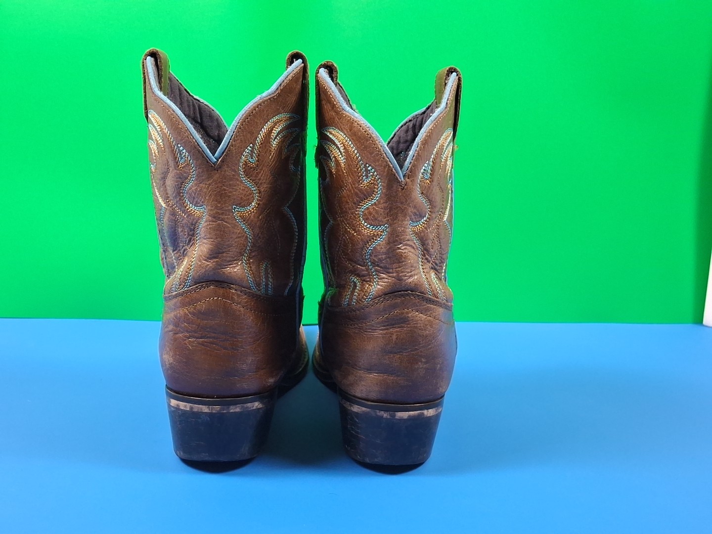 Smokey Mountain Girls “JUNIPER” #3631 Y Dark BROWN Western Cowboy Boots Size 5D
