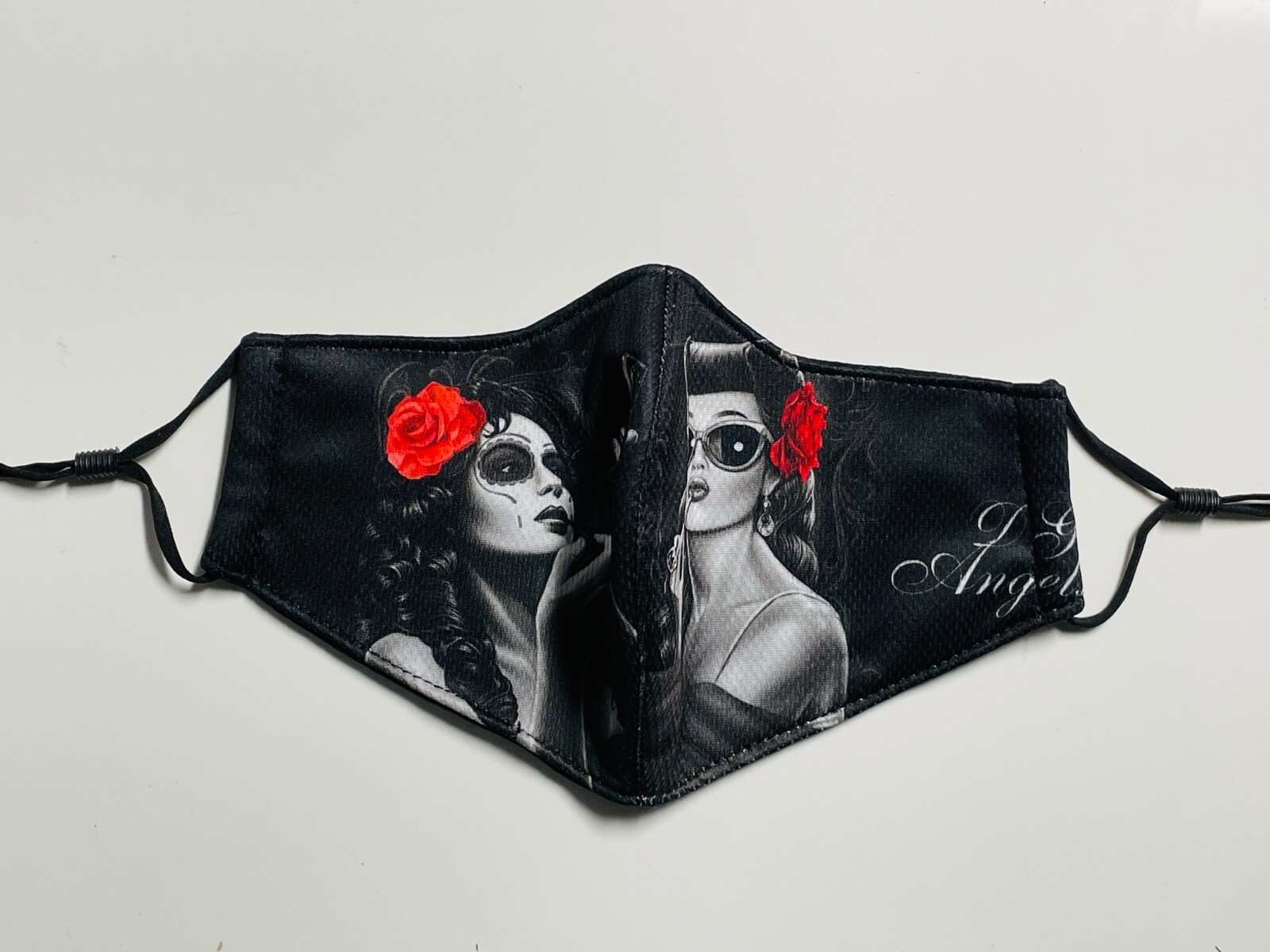 DJ ANGEL Double Sided Custom Print Face Mask/Cover Free Shipping/Returns in USA