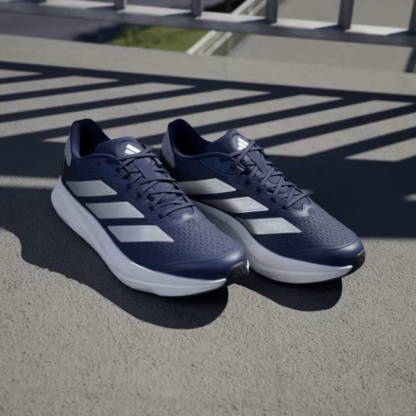 adidas Duramo SL 2 Running Sneakers IH8221 Dark Blue Silver Metallic Mens