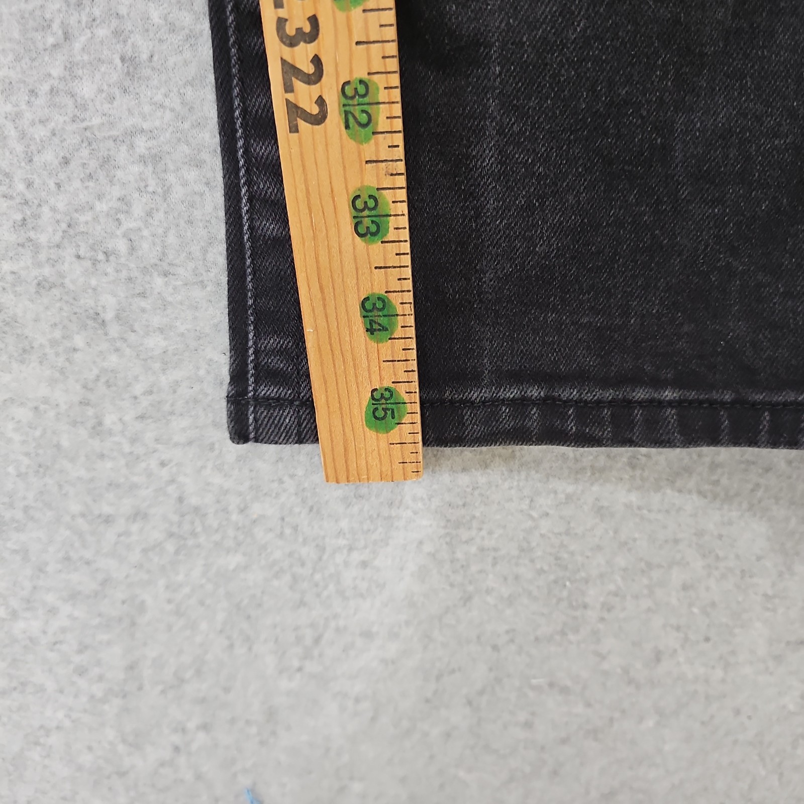 Wrangler Willow Ultimate Riding Jeans Women’s Sz 32×36 Black Wash Mid-Rise
