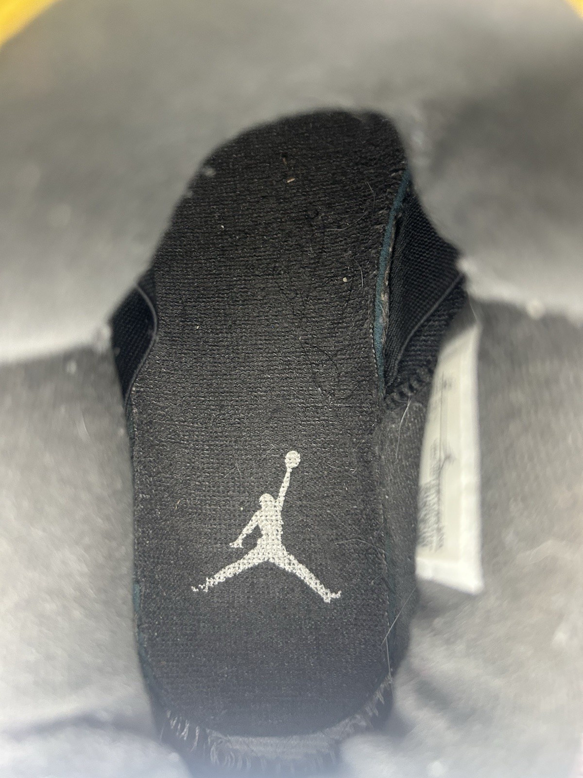 Nike Air Jordan Retro 4 Cool Grey 308497-007 Mens Size 9 Shoes Sneakers Used