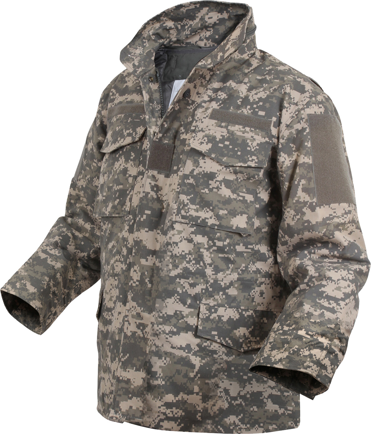 ACU Digital Camo M-65 Field Coat Army M65 Jacket w/ Jacket Liner