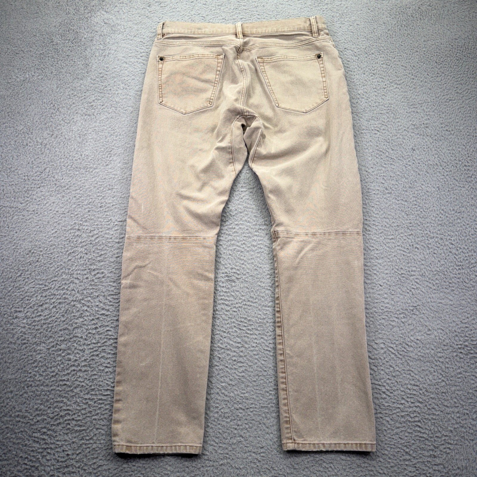 Proof Rover Pant Mens 31×30 Tan Khaki Sorbtek Canvas Slim Straight Huckberry
