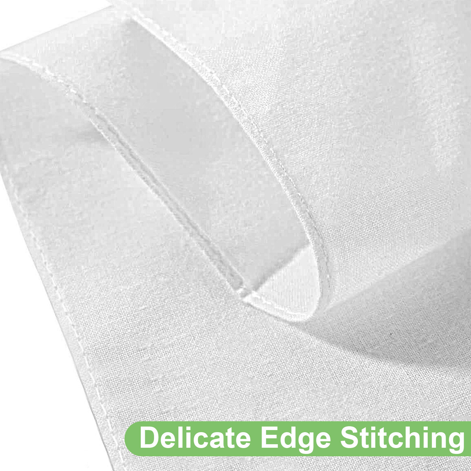 13pcs Men’s Handkerchiefs 100% Cotton White Classic Hankies Pocket Handkerchief