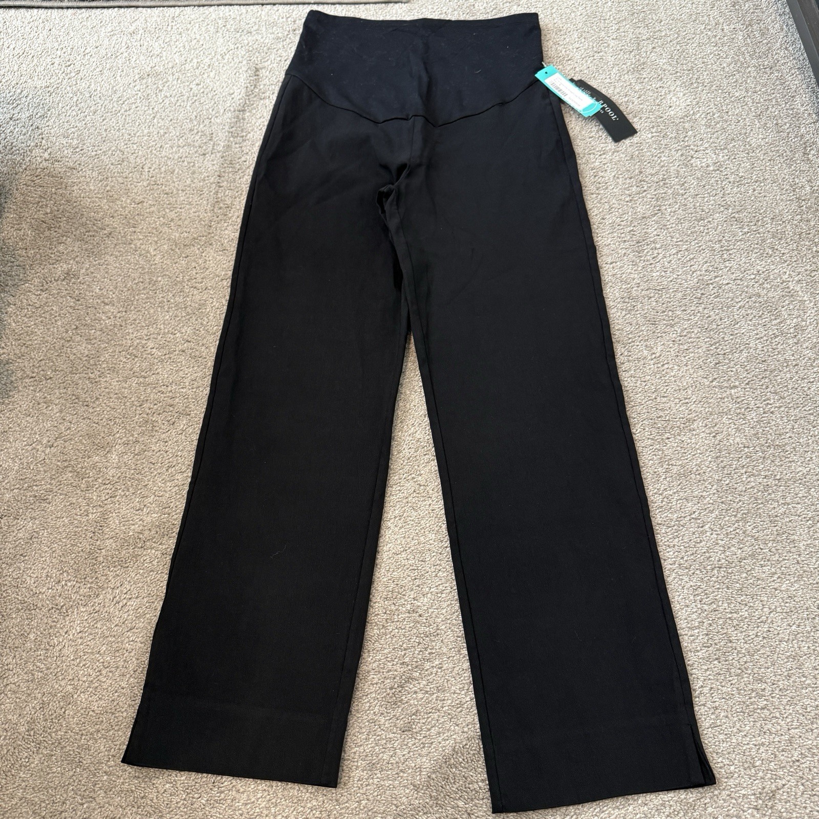 NWT Liverpool Maternity Brina The Straight Leg Trouser Pants Black 8 – 29