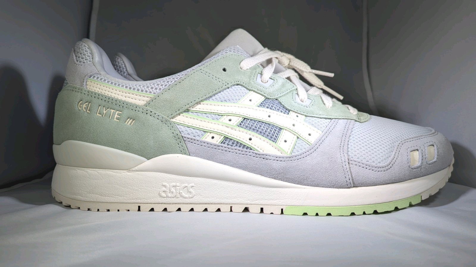 Asics Gel Lyte III OG 3 (Glacier Grey / Cream) 1203A330-020 US Mens 12