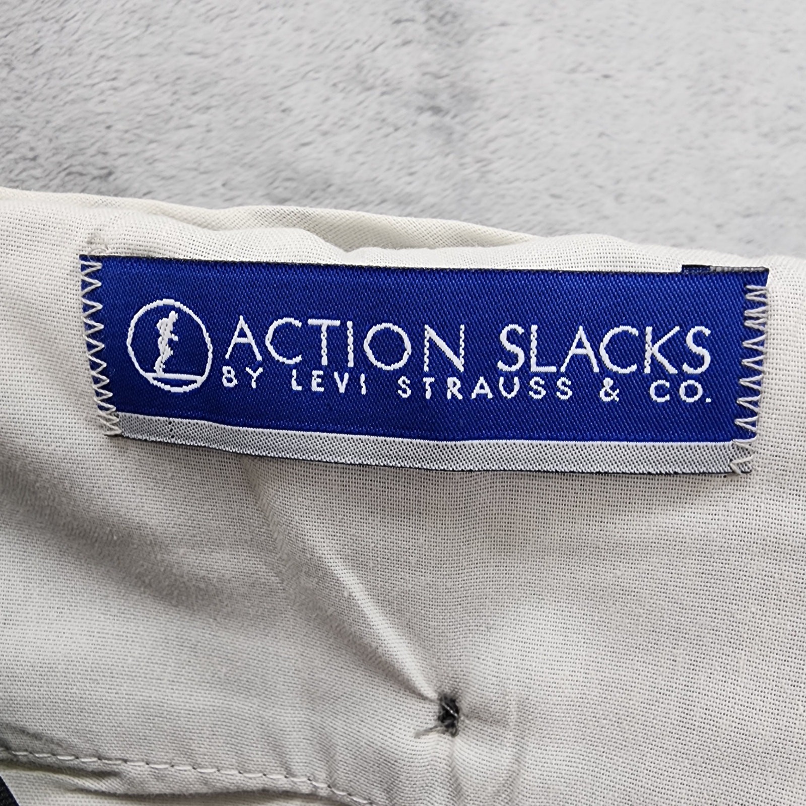 NEW Vintage Levi Strauss & Co Pants Mens W44 L32 Action Slacks Dacron Polyester