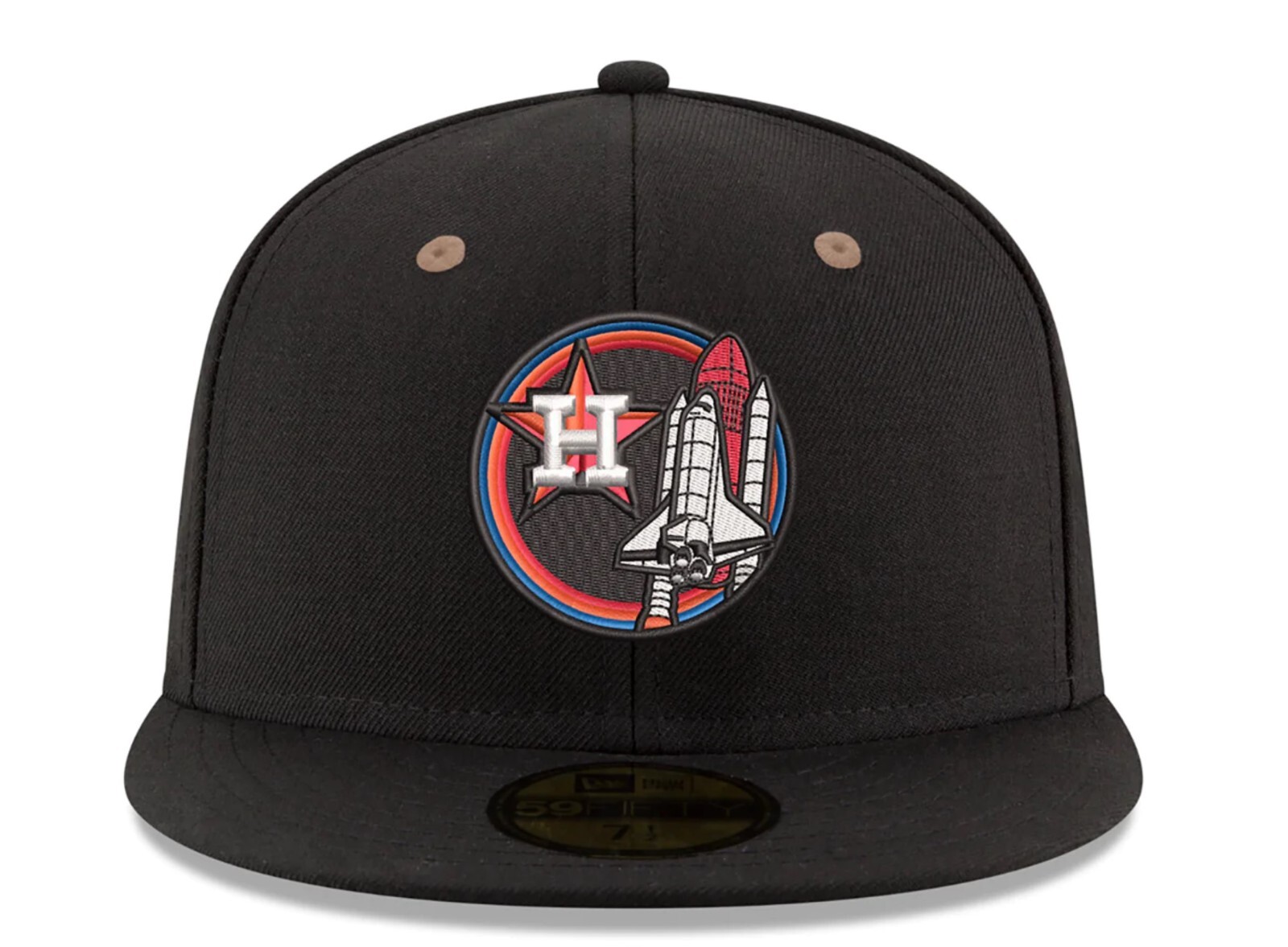 LidsHD 59Fifty Houston Astros Apollo 11 Black Gold UV Artemis 7 1/4 Astronaut