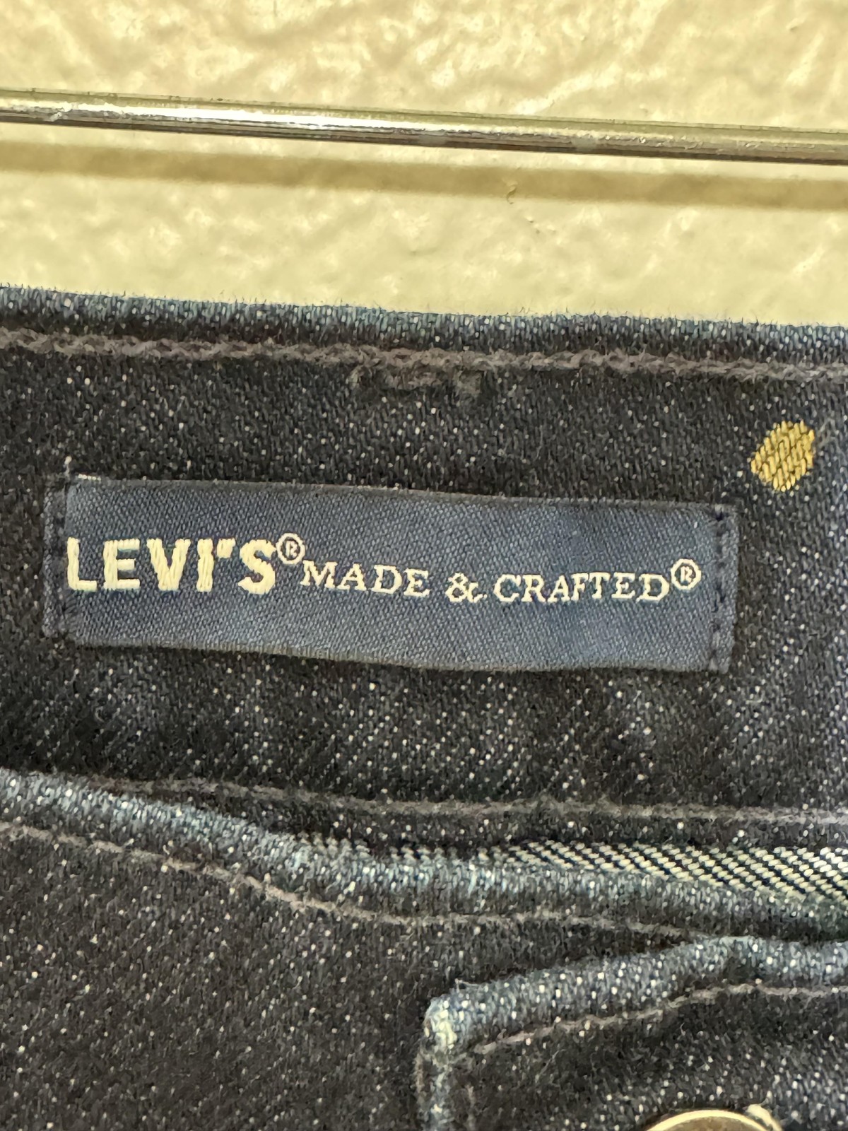Levi’s Made & Crafted Jeans Womens 30 Indigo Stem Flare Woven Pockets Denim NEW
