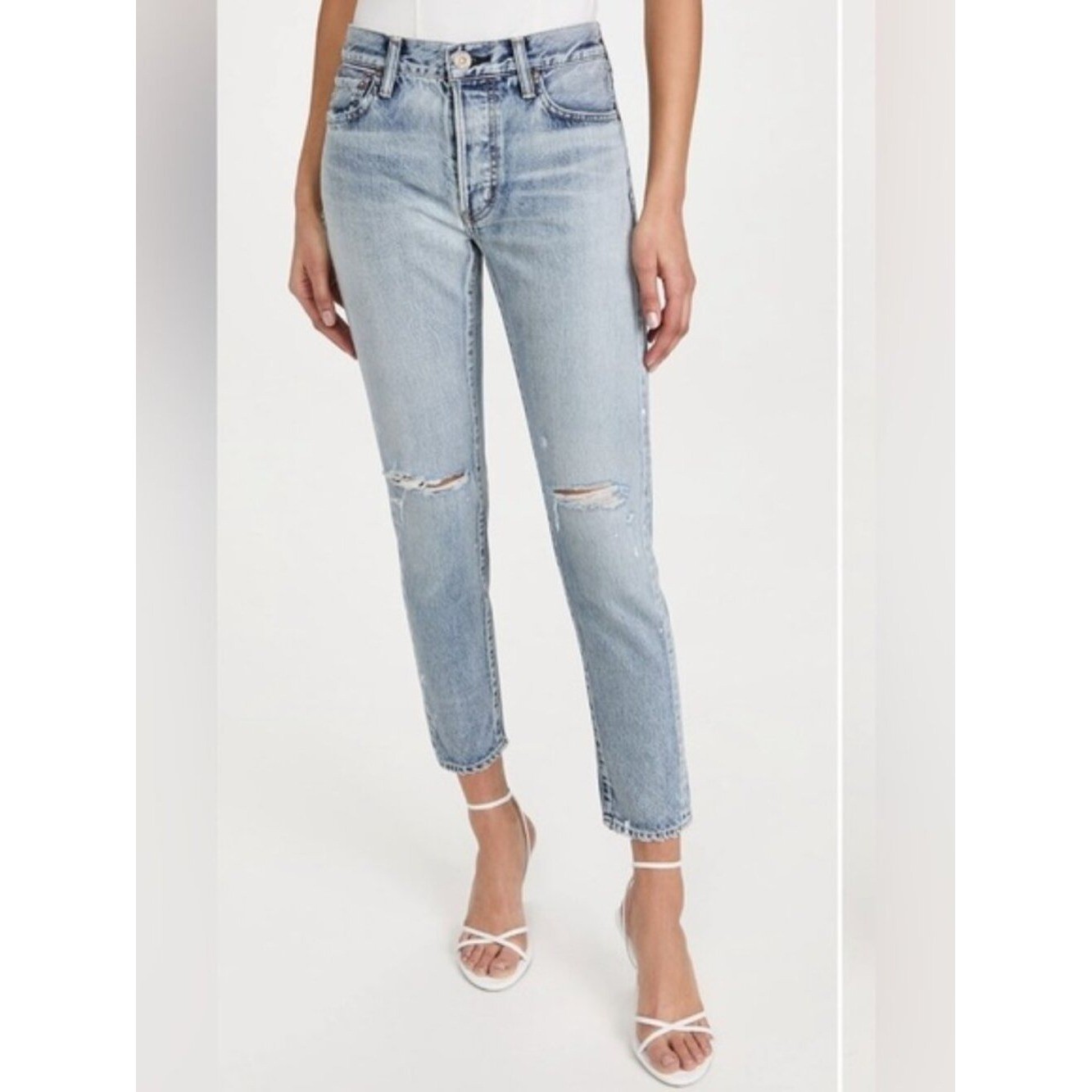 Moussy Vintage MV Maverick Tapered Jeans, Made in Japan