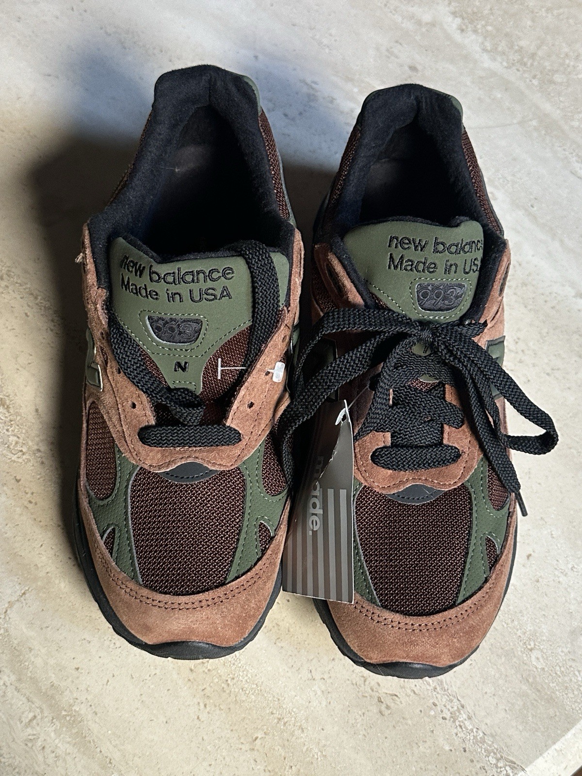 New Balance Aimé Leon Dore 993 Made in USA Beef & Broccoli MR993ALD