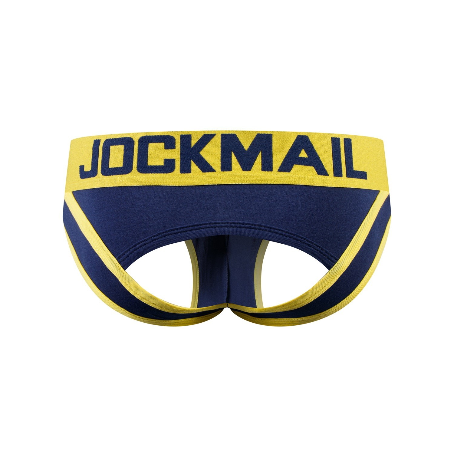 Men’s Jockstrap Low Waist Briefs with Open Back Modal Sexy Underwear