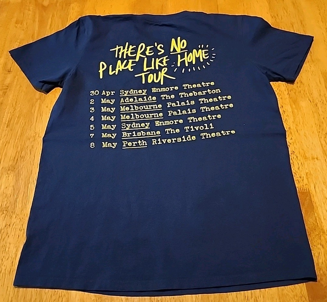 5 Seconds Of Summer Tour Tee There’s No Place Like Home Australian Music
