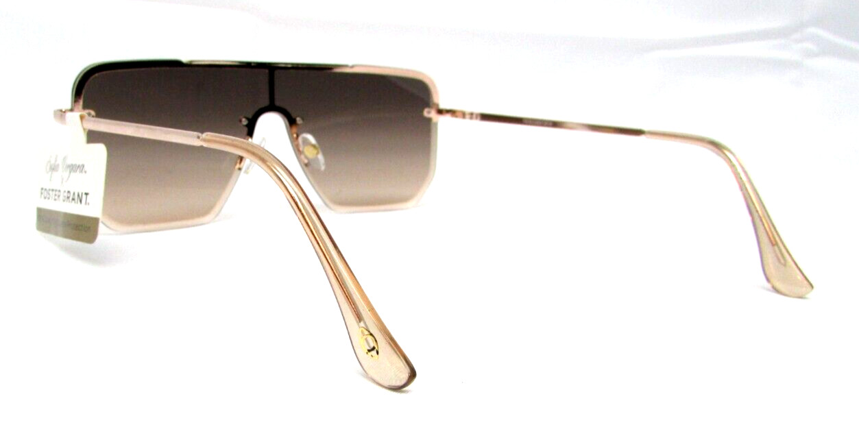 Sofia Vergara x Foster Grant Gold Sunglasses FSV 23 161 XL GL 100% UV Protection