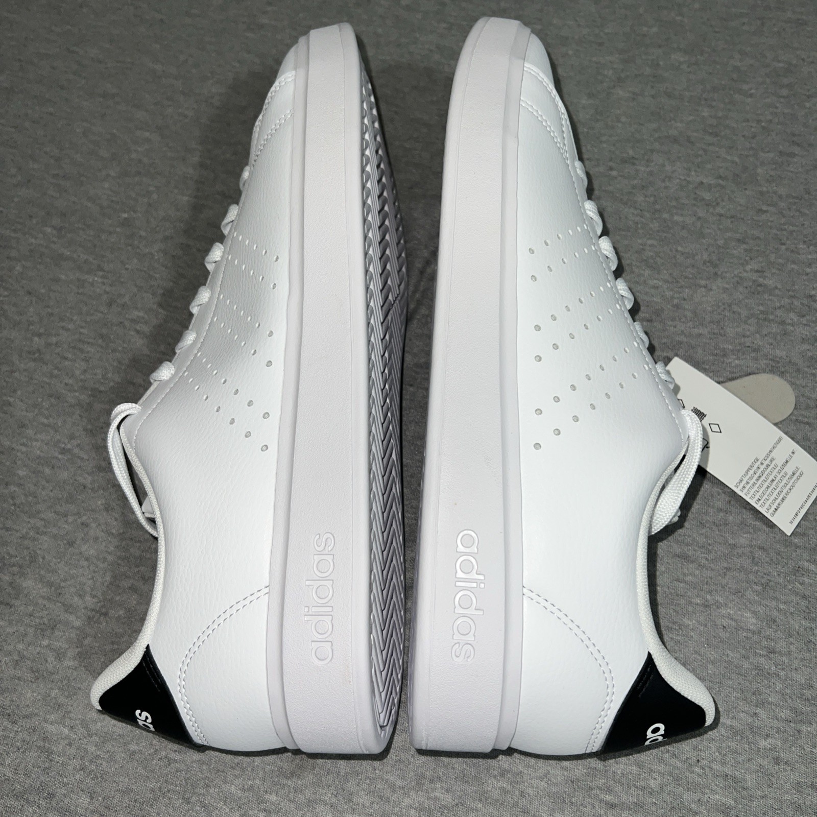 Adidas Advantage 2.0 White Black Legend Ink Sz 11 IF1661 Sneaker Sportswear