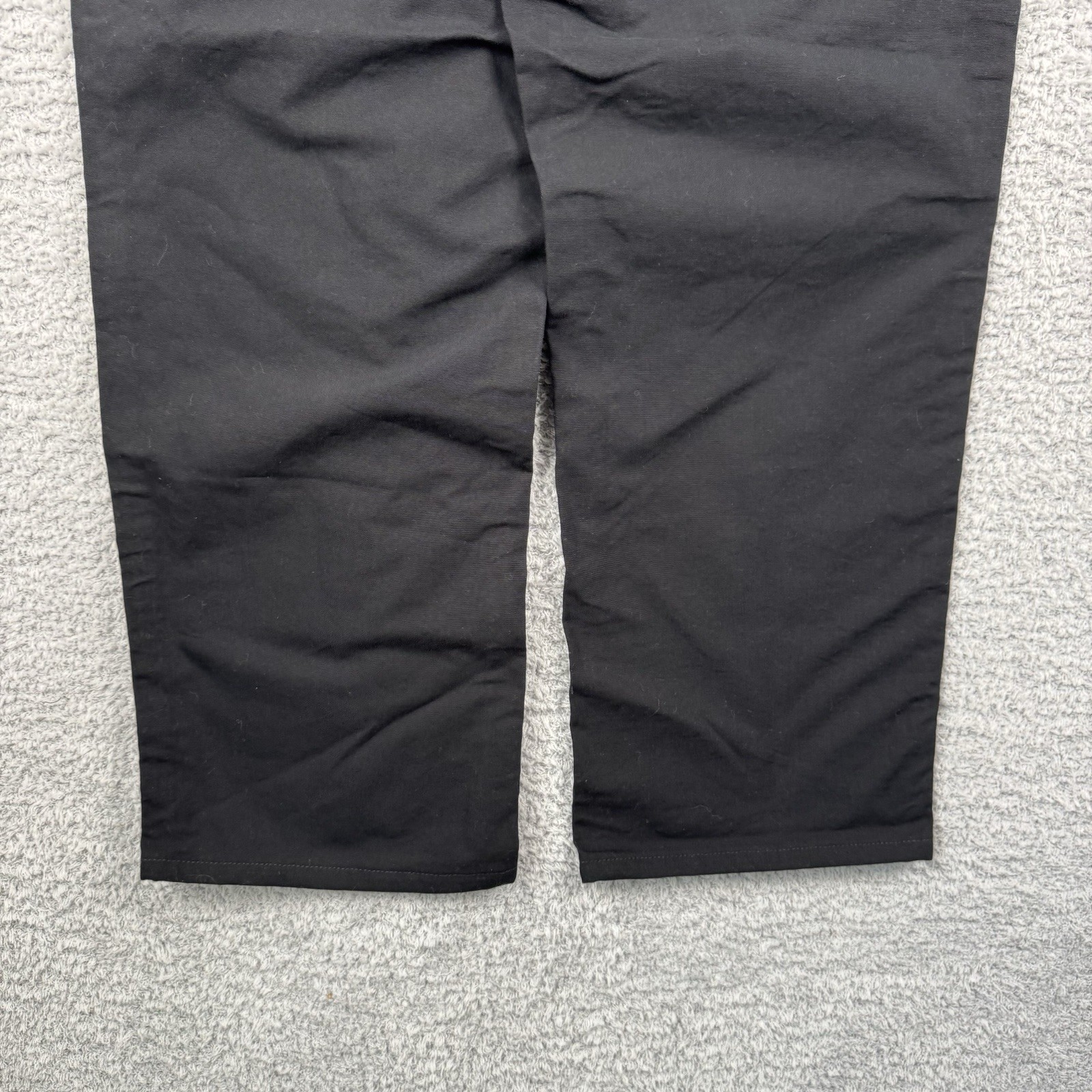 Carhartt Mens Black Utility Work Pants Loose Fit Canvas 35×34 BN0151-M NEW