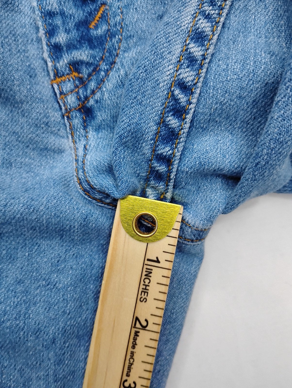 Levi’s 540 Brown Tab 34×34 Vintage 90s Relaxed Fit Blue Denim Mexico Jeans 1994